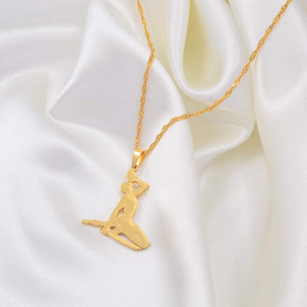 neg mawon hait necklace